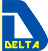 Логотип металочерепиця delta